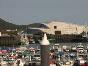 Barco de cemento. Santoña, Cantabria